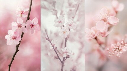 Obraz premium Delicate Pink Blossoms
