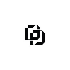 DD monogram logo design letter text name symbol monochrome logotype alphabet character simple logo