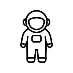 astronaut-icon line art