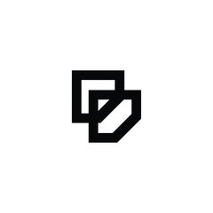 DD monogram logo design letter text name symbol monochrome logotype alphabet character simple logo