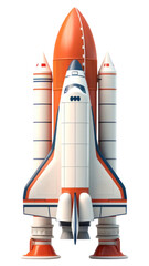 Obraz premium PNG Space craft aircraft vehicle rocket.