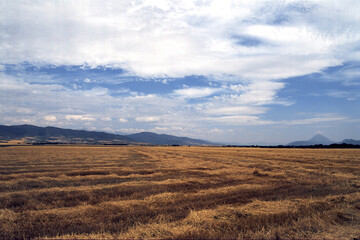 Country landscape near Pamplona, Spain