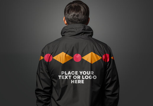 Windbreaker Mockup Generated with AI
