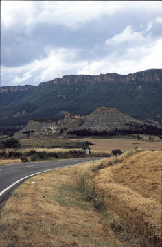 Esco, ghost town in Aragon, Spain