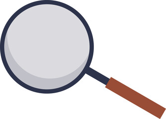 Illustration of a magnifying glass symbolizing focus and investigation.