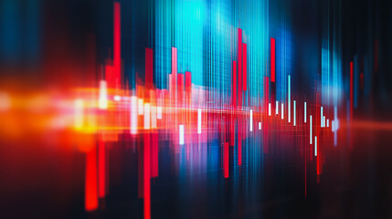 Abstract business  and charts and graphs with statistics to innovative analyze business potential and forecast future development of companies growth.