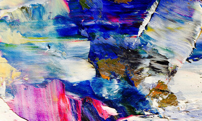 Abstract background art . Ethnic pattern. Mixtures of oil paint. Trendy hand painting canvas. Wall decor and Wall art prints Idea. 3D Texture. Art object