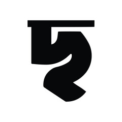 Bold Bengali Alphabet Vector Set