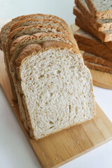 whole wheat sesame bread or whole wheat bread with black sesame ,whole wheat bread