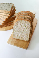 whole wheat sesame bread or whole wheat bread with black sesame ,whole wheat bread