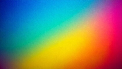 Obraz premium cmyk grainy gradient color background, abstract gradient color with noise texture