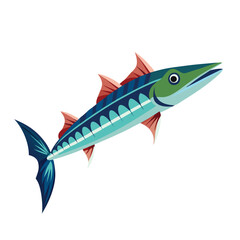 Obraz premium barracuda fish best stock vector design ai eps file download