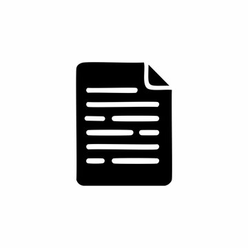 recommend clip art: Document icon. File documents symbol. Flat design style.