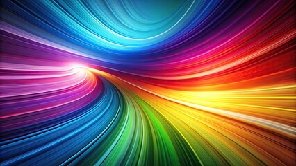 Obraz premium Abstract background featuring colorful leading lines