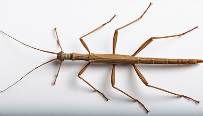  Stick Insect on White 
