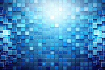 abstract blue squares of varying opacity background Macro