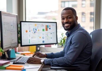 Businessman Working.