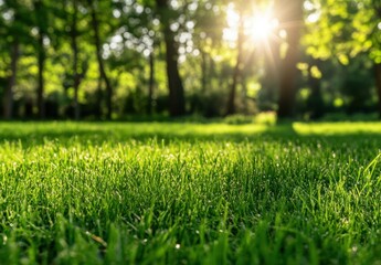 Green Grass Sunlight.