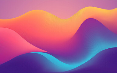 Abstract Gradient Wave Background lines or Textures in Looped Animations, Texture-based Animation Loops, Dynamic Abstract Textures in Constant Motion