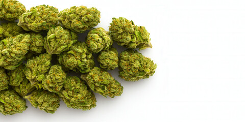 Fototapeta premium Marijuana in the modern world
