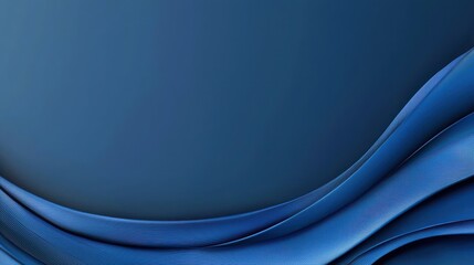 Obraz premium A deep, dark blue background with a smooth, matte finish, ideal for minimalist, sophisticated designs