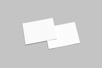 Postcard Blank Mockup