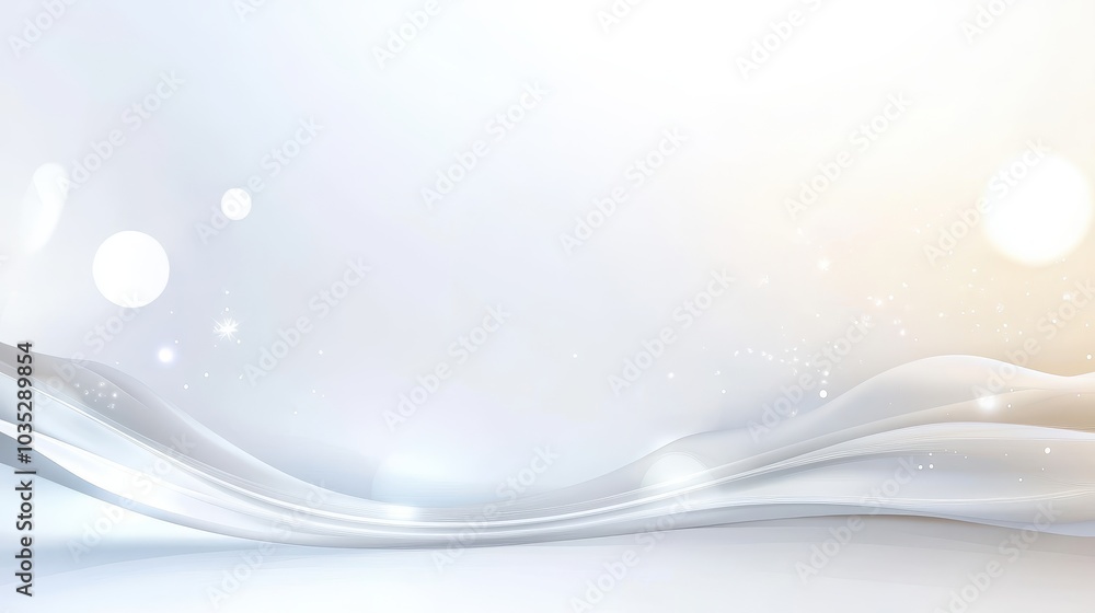 Poster a light white background with soft highlights, creating a bright and neutral design surface.