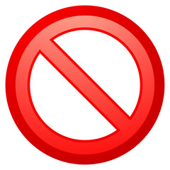 prohibit vector png