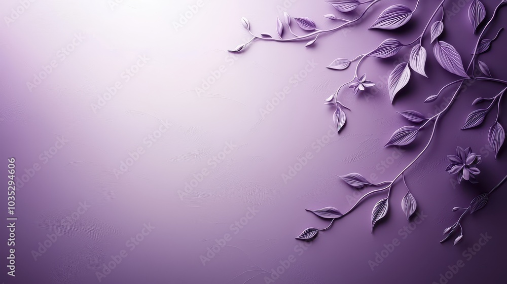 Poster a rich, deep purple textured background with delicate patterns and smooth transitions, evoking elega