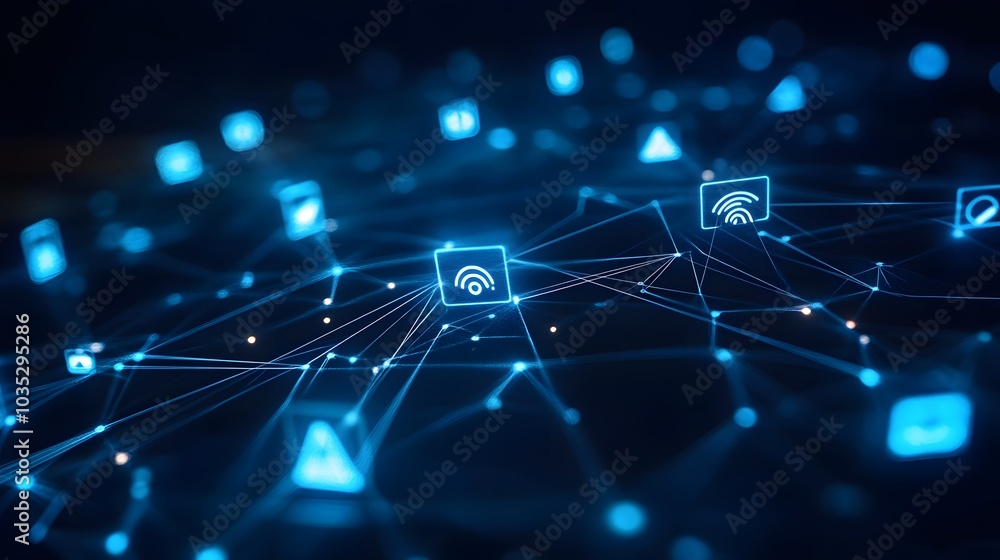 Aufkleber internet network connection wireless communication technology.