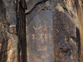 Tamgaly Tas Petroglyphs in Kazakhstan
