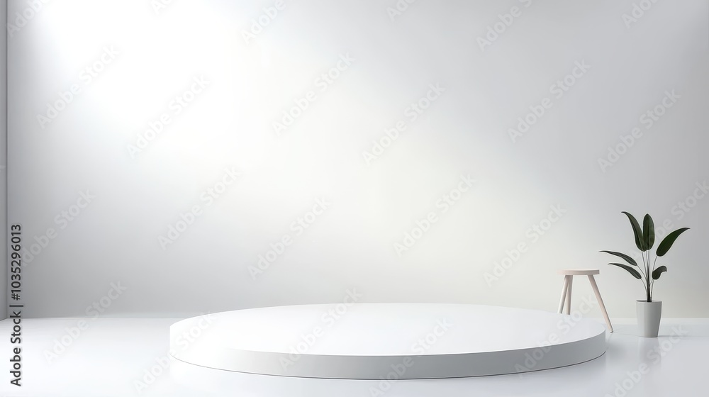 Poster a simple blank white background with soft, even tones, creating an uncluttered, professional aesthet