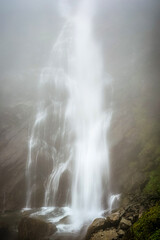 Nebel am Stuibenfall