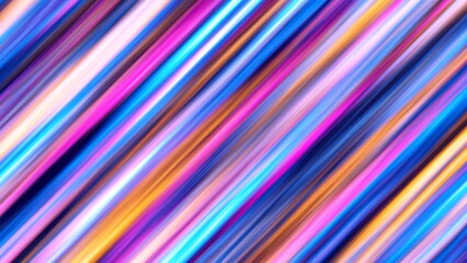 Colorful abstract background illustration. Rainbow Style Gradient lines. Horizontal Template for your design, screen, wallpaper, banner, poster