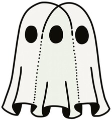 Halloween ghost so cute	
