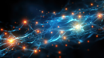 Image of nerves or neural network.