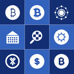 set of icons for web and applications