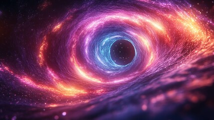 Cosmic Vortex: A Journey into the Depths of Space