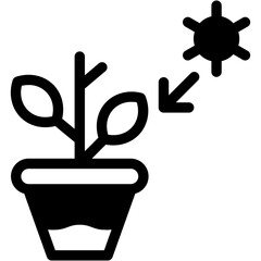 Photosynthesis, Ecology and Environment, Biology, Oxygen, Sun, Nature Icon