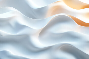 Obraz premium captivating 3d abstract background featuring intricately folded textile elements