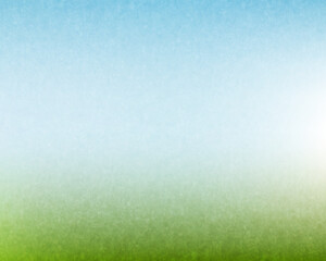Rich nature vector background texture, fresh spring blue sunny sky over morning green field, best design for your business decisions.