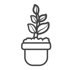 Flower Pot Icon