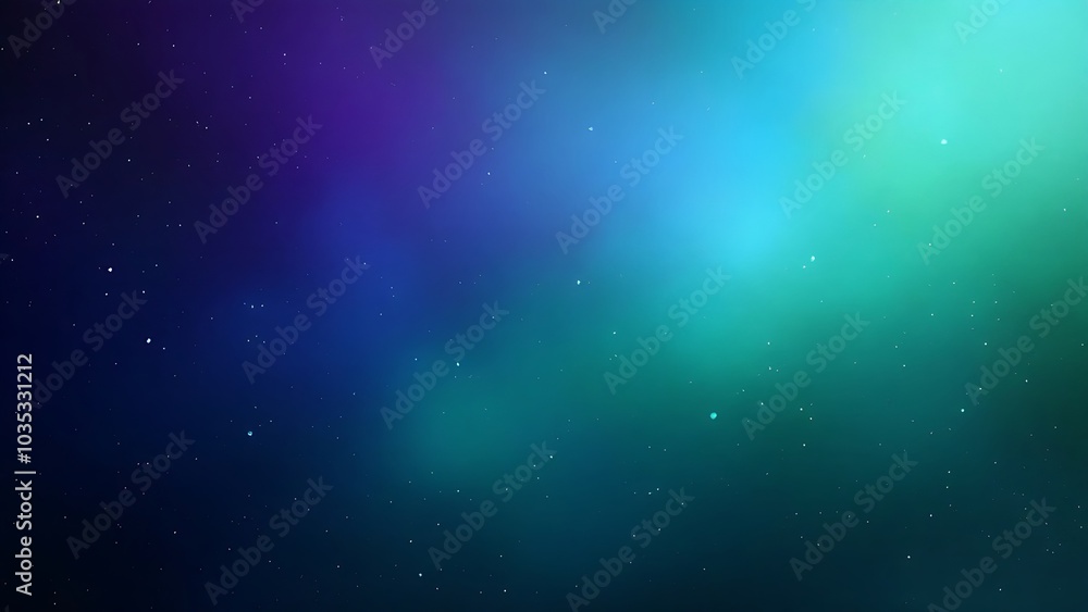 Wall mural a subtly textured abstract background blends deep blues and turquoise with a hint of purple, sprinkl