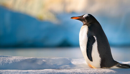 Fototapeta premium Close-Up of a Penguin