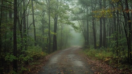 Fototapeta premium morning in the woods