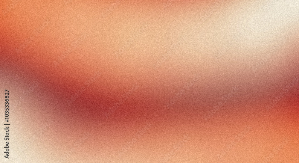 Poster red pink soft abstract vibrant color grainy gradient backdrop design. smooth and soft noisy gradient