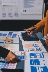 The designer team is designing the uxui system to make the uxui system work well on new phones and...