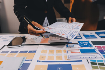 The designer team is designing the uxui system to make the uxui system work well on new phones and...
