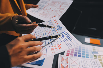 The designer team is designing the uxui system to make the uxui system work well on new phones and...