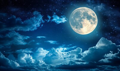 Obraz premium Full moon